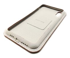 Beige Leather iPhone Case Color Side