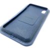 Blue Leather iPhone Case Color Side