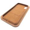 Braun Leder iPhone Case Color Seite