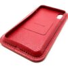 Red Leather iPhone Case Color Side