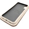 Beige Leather iPhone Case Classic Side