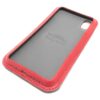 Red Leather iPhone Case Classic Side